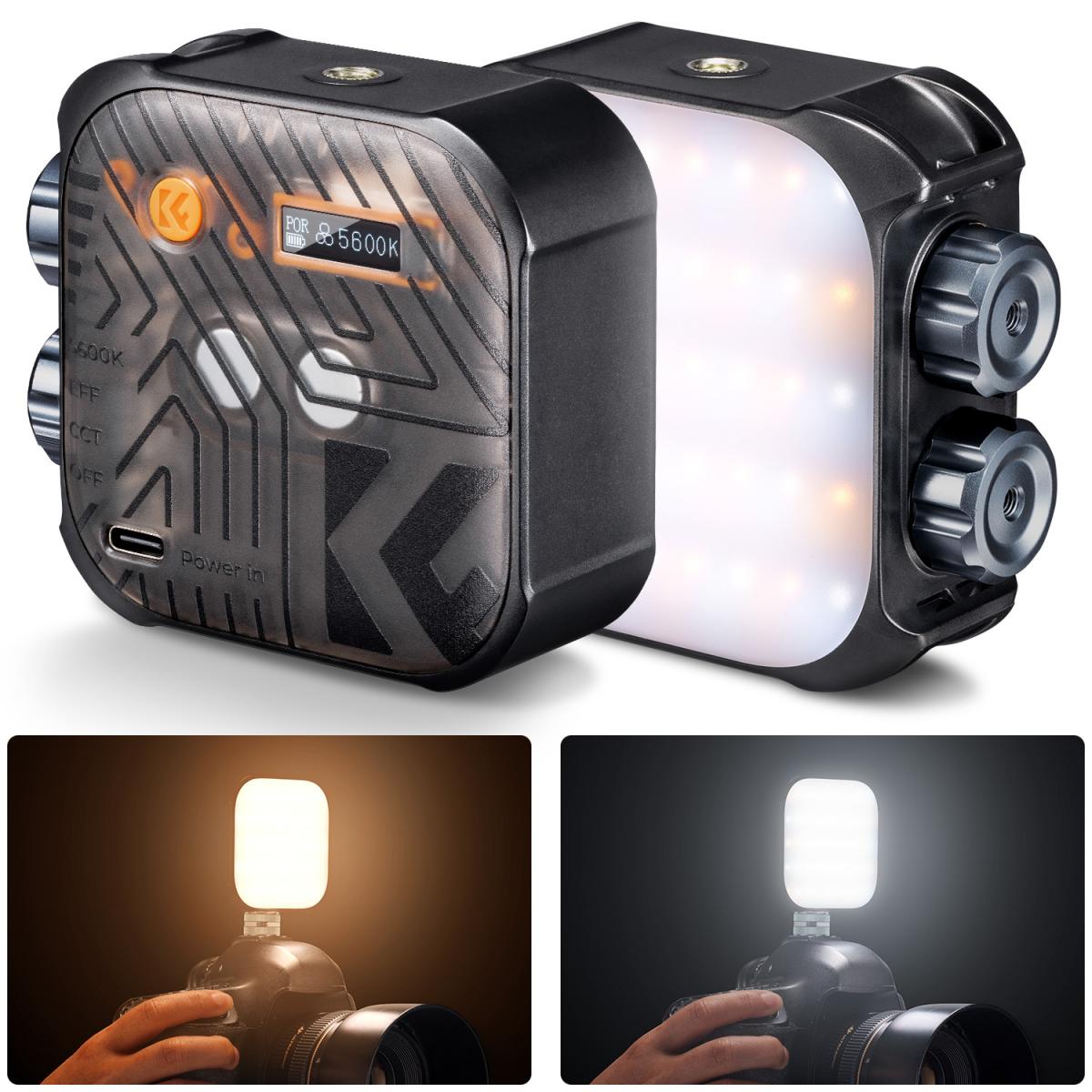 K&F Concept Mini Torche LED Vidéo RGB 2500K-9900K CRI96+ (Batterie 2000mAh) — vue 1