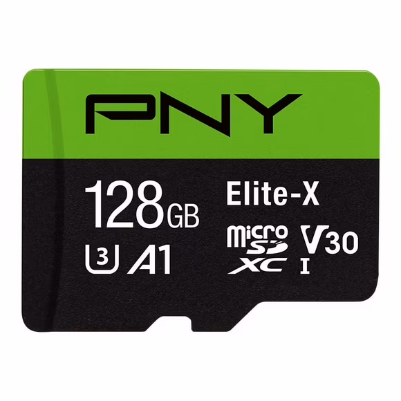 PNY Carte Mémoire SD 128G C10 U3 ELITE-X — vue 1